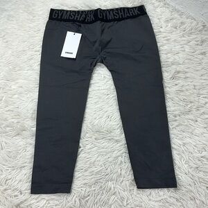 NWT  Gymshark Fit Cropped Leggings - Charcoal/Black